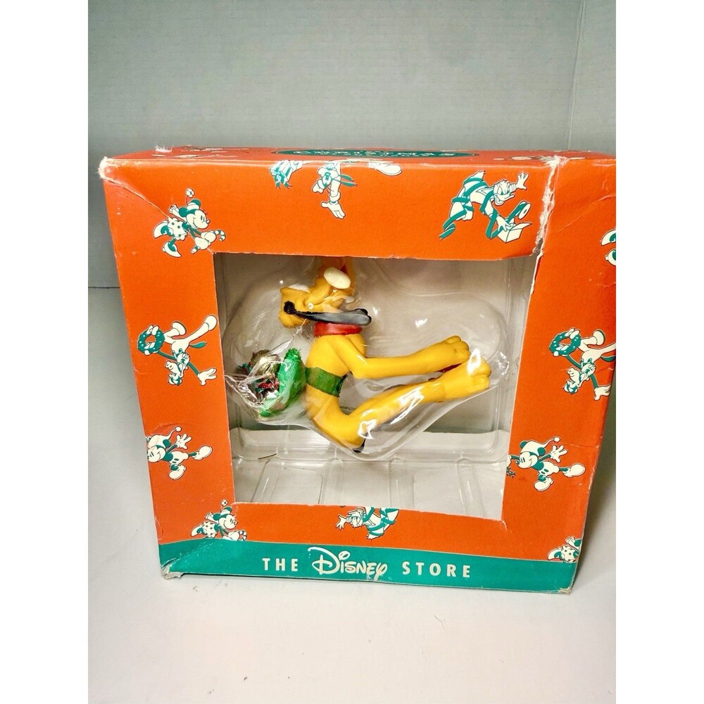 Pluto Disney Ornament The Disney Store 1995 Christmas At Our House #41912